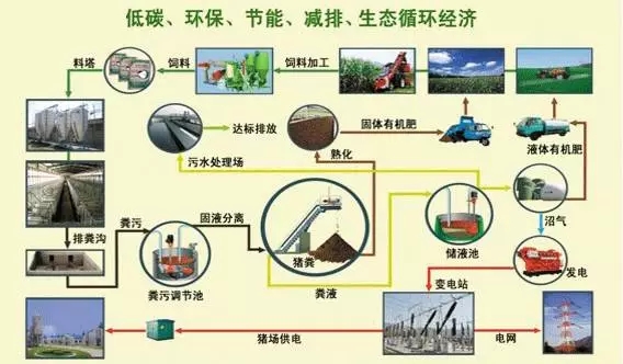 以沼气为纽带的种养结合生态循环农业模式